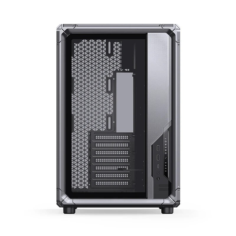 Jonsbo X400 ATX Computer Case (Grey, White)