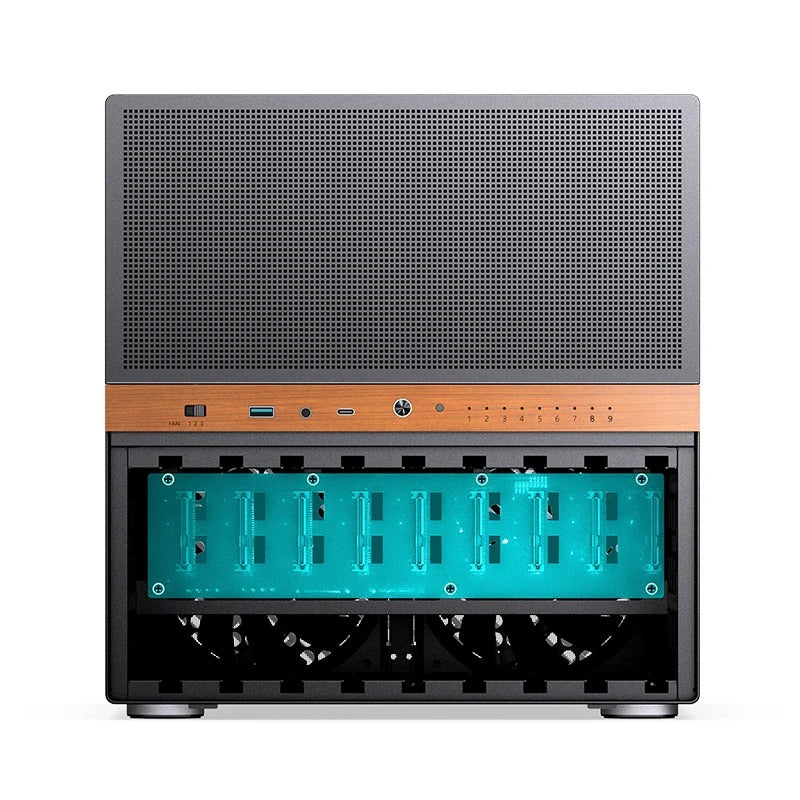 Jonsbo N6 NAS Computer Case (Black)