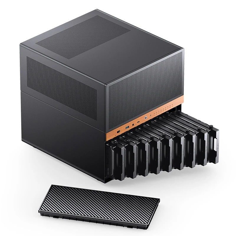 Jonsbo N6 NAS Computer Case (Black)