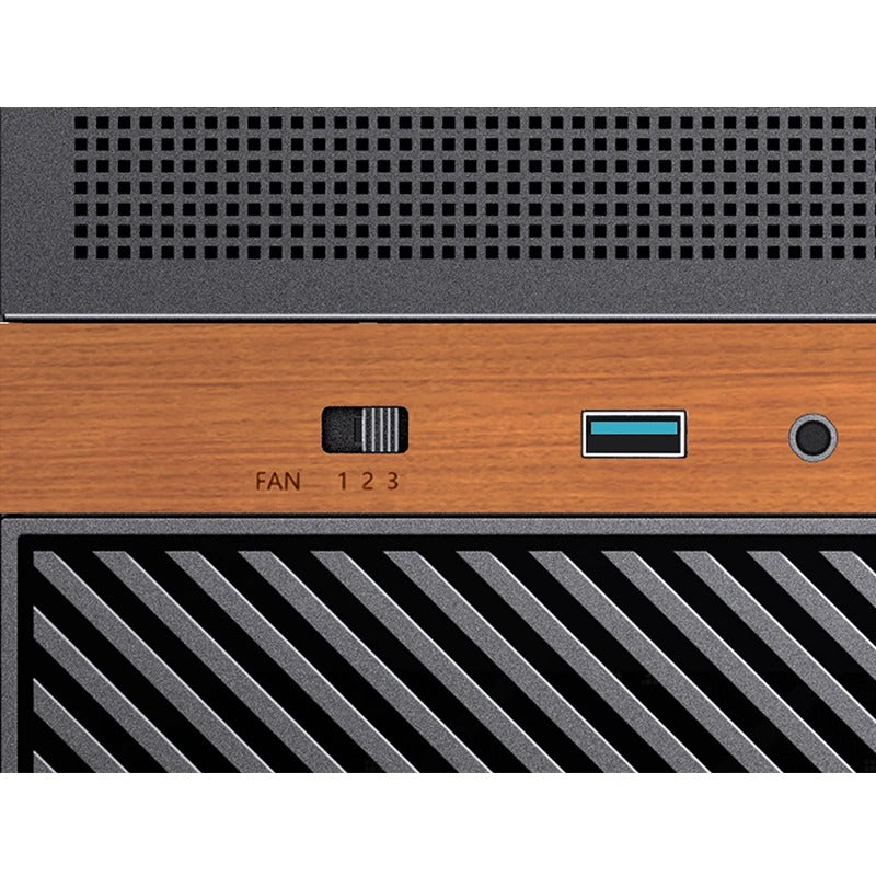 Jonsbo N6 NAS Computer Case (Black)