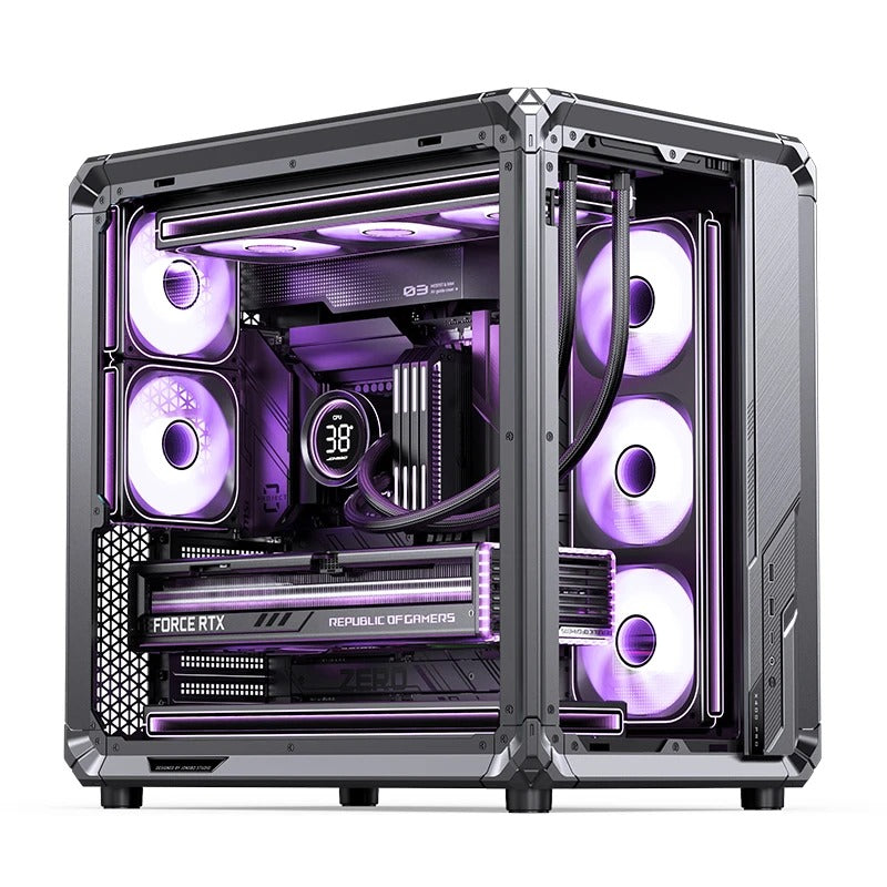 Jonsbo X400 Pro ATX Computer Case (Grey)