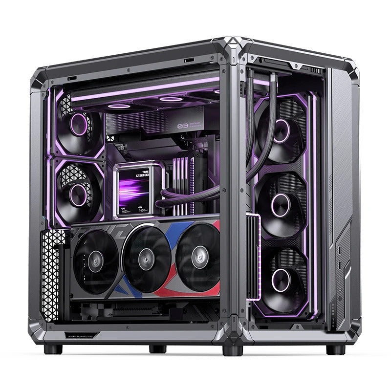 Jonsbo X400 Pro ATX Computer Case (Grey)