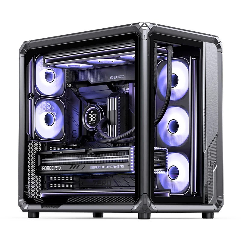 Jonsbo X400 Pro ATX Computer Case (Grey)