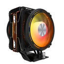 DarkFlash E400 Plus LED Matrix Display Dual Fan Tower CPU Cooler 