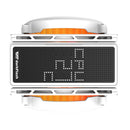 DarkFlash E400 Plus LED Matrix Display Dual Fan Tower CPU Cooler 