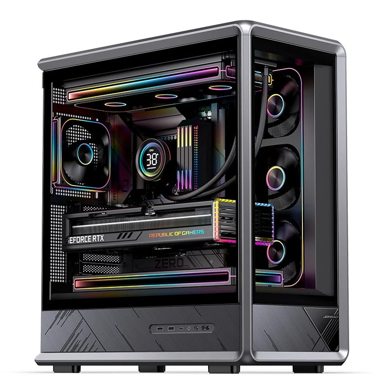 Jonsbo D401 ATX Computer Case (Black)