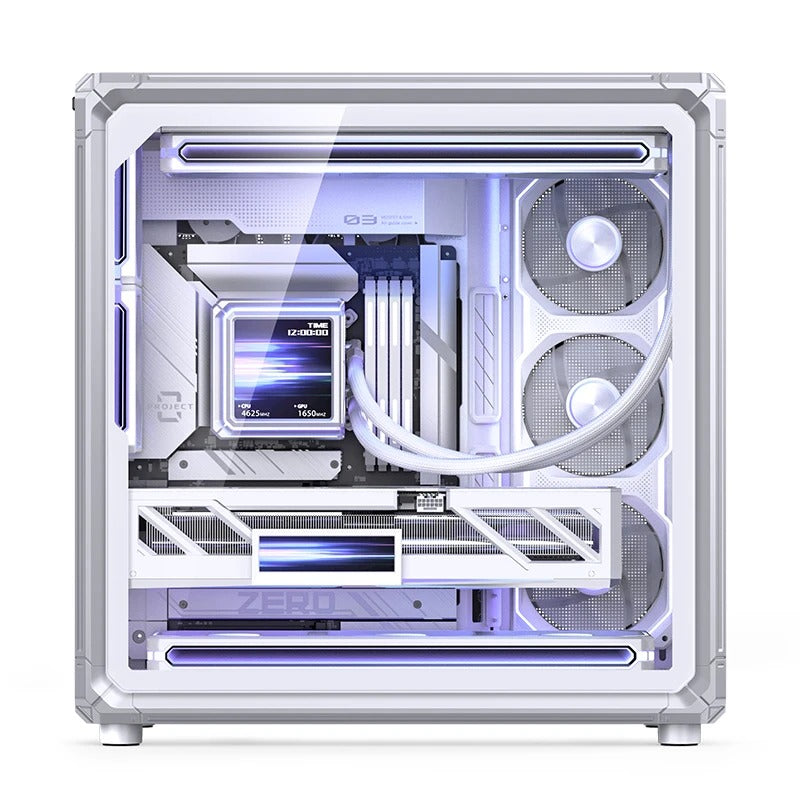 Jonsbo X400 ATX Computer Case (Grey, White)