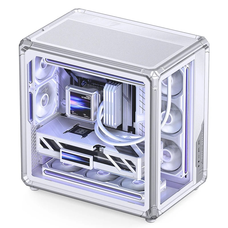 Jonsbo X400 ATX Computer Case (Grey, White)