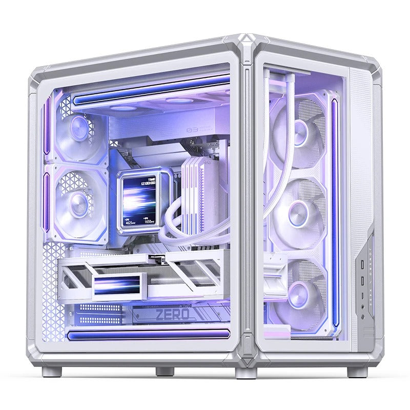 Jonsbo X400 ATX Computer Case (Grey, White)