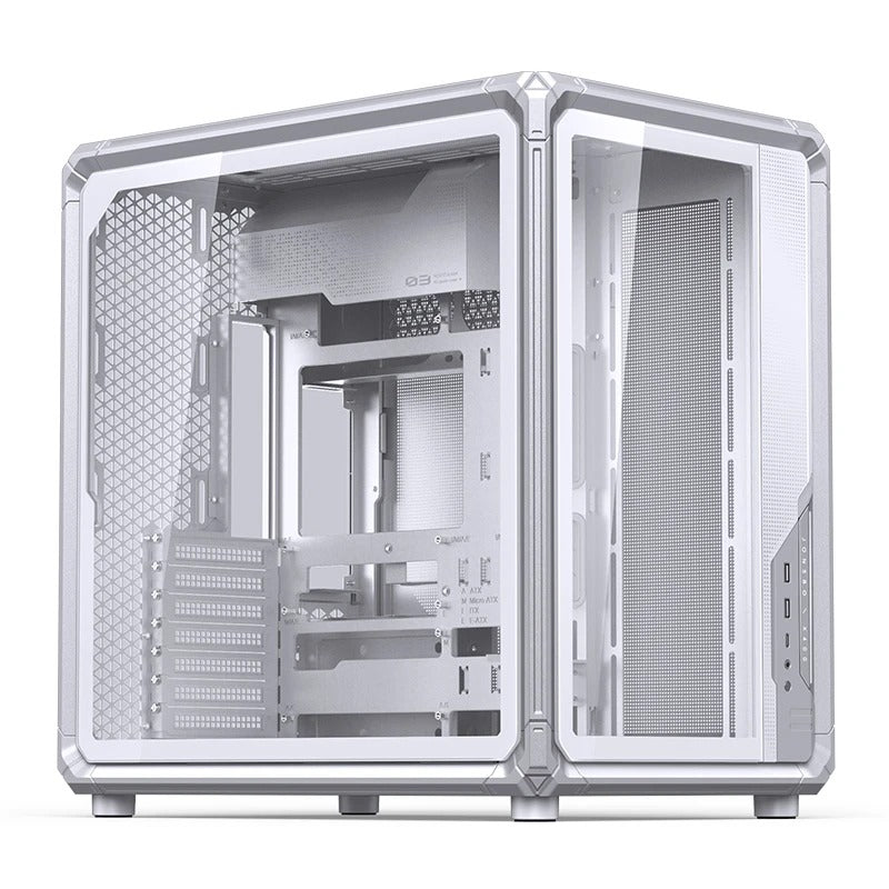 Jonsbo X400 ATX Computer Case (Grey, White)