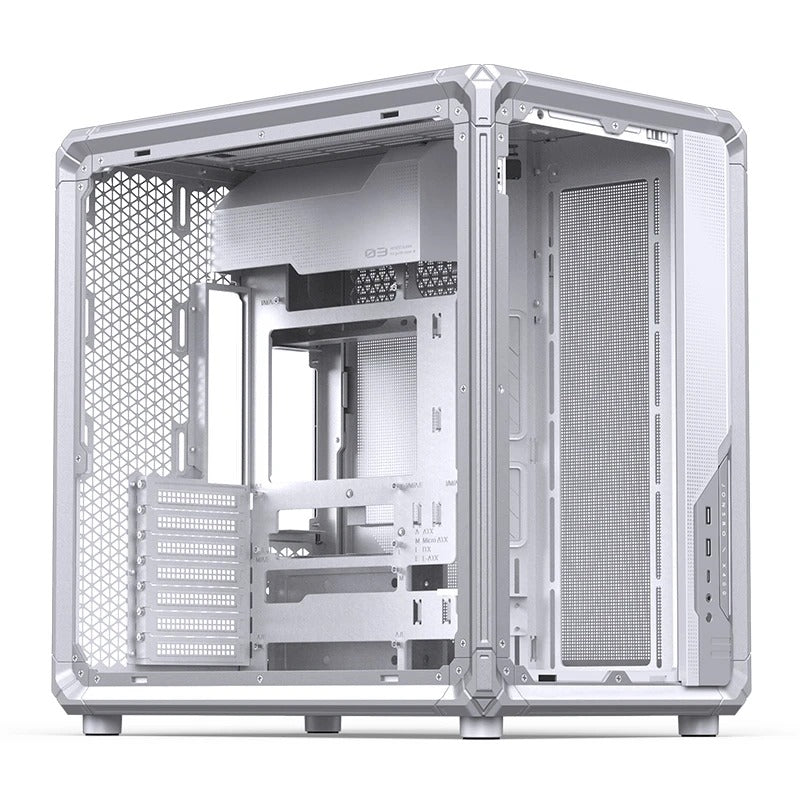 Jonsbo X400 ATX Computer Case (Grey, White)