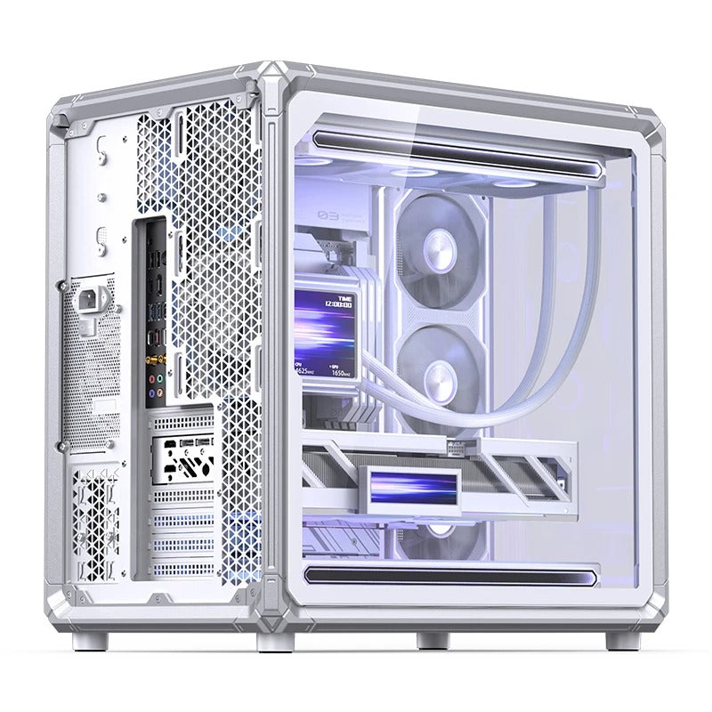 Jonsbo X400 ATX Computer Case (Grey, White)