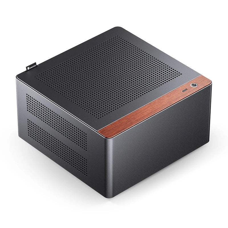 Jonsbo NV10 ITX Mini Computer Case (Black, Silver)