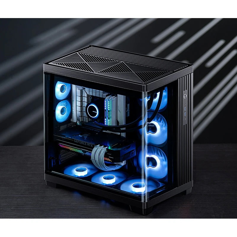 Jonsbo TK-4 ATX Separated Cabinet Computer Case (Black)