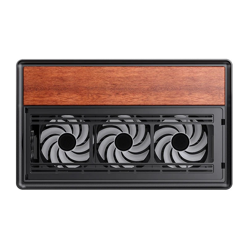Jonsbo TK-4 Wood ATX Separated Cabinet Computer Case (Black)