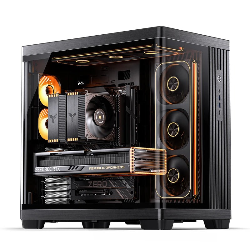 Jonsbo TK-4 ATX Separated Cabinet Computer Case (Black)