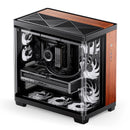 Jonsbo TK-4 Wood ATX Separated Cabinet Computer Case (Black)