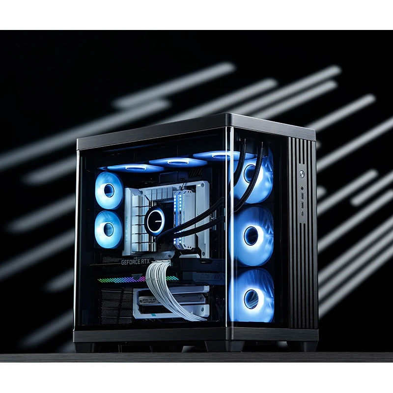 Jonsbo TK-4 ATX Separated Cabinet Computer Case (Black)