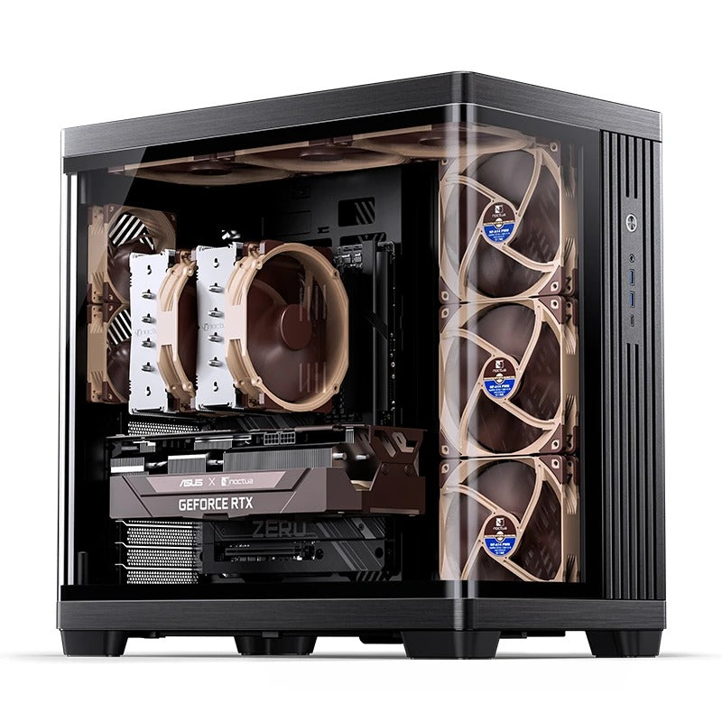 Jonsbo TK-4 ATX Separated Cabinet Computer Case (Black)