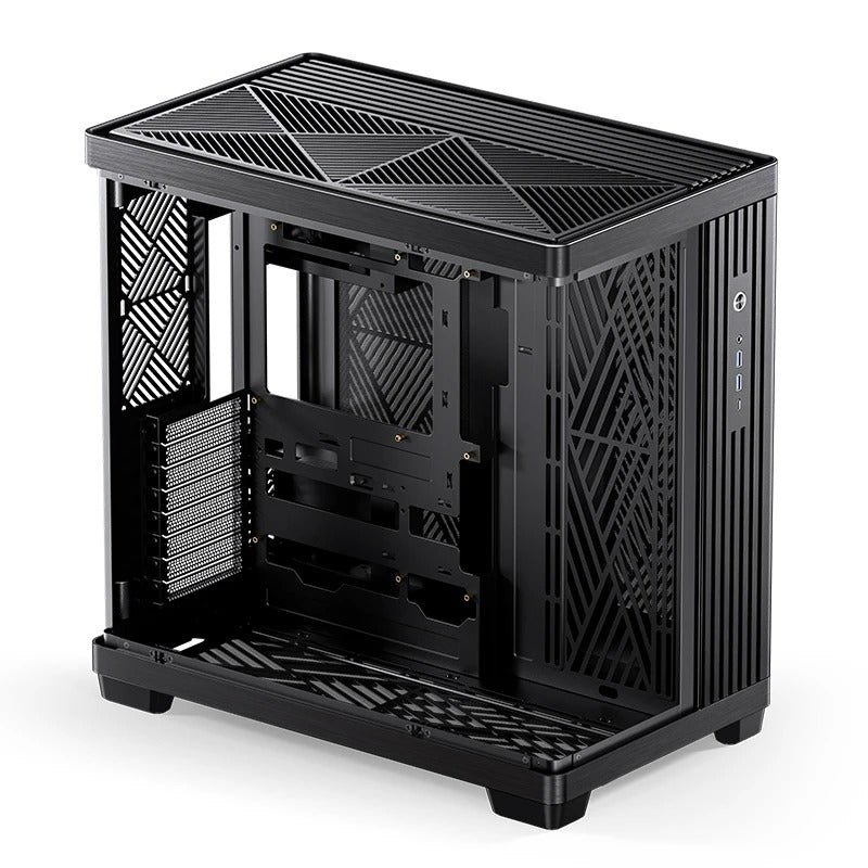 Jonsbo TK-4 ATX Separated Cabinet Computer Case (Black)