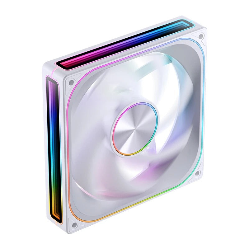 Jonsbo ZA-140W 140mm ARGB Infinity Mirror Series Fan (White)