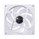Jonsbo ZA-140W 140mm ARGB Infinity Mirror Series Fan (White)