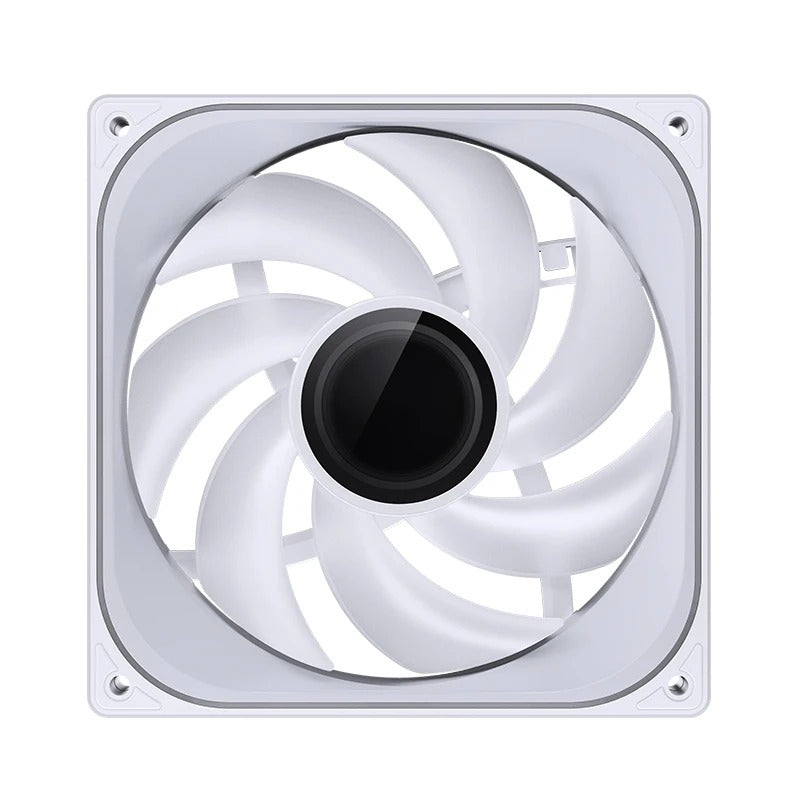Jonsbo ZA-140W 140mm ARGB Infinity Mirror Series Fan (White)