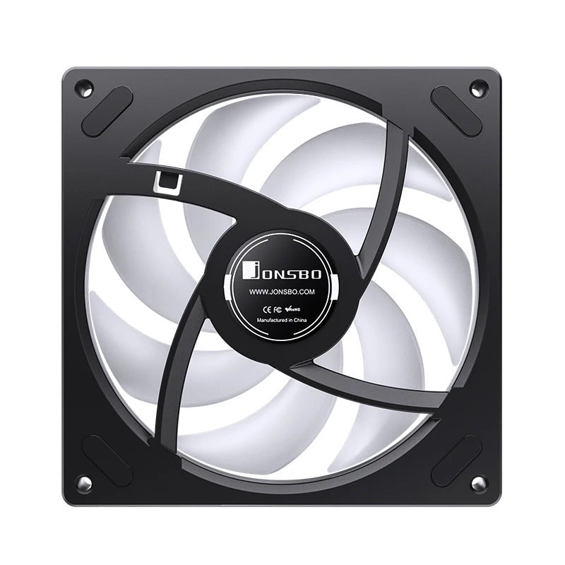 Jonsbo ZA-140B 140mm ARGB Infinity Mirror Series Fan (Black)