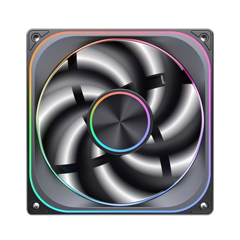Jonsbo ZA-140B 140mm ARGB Infinity Mirror Series Fan (Black)