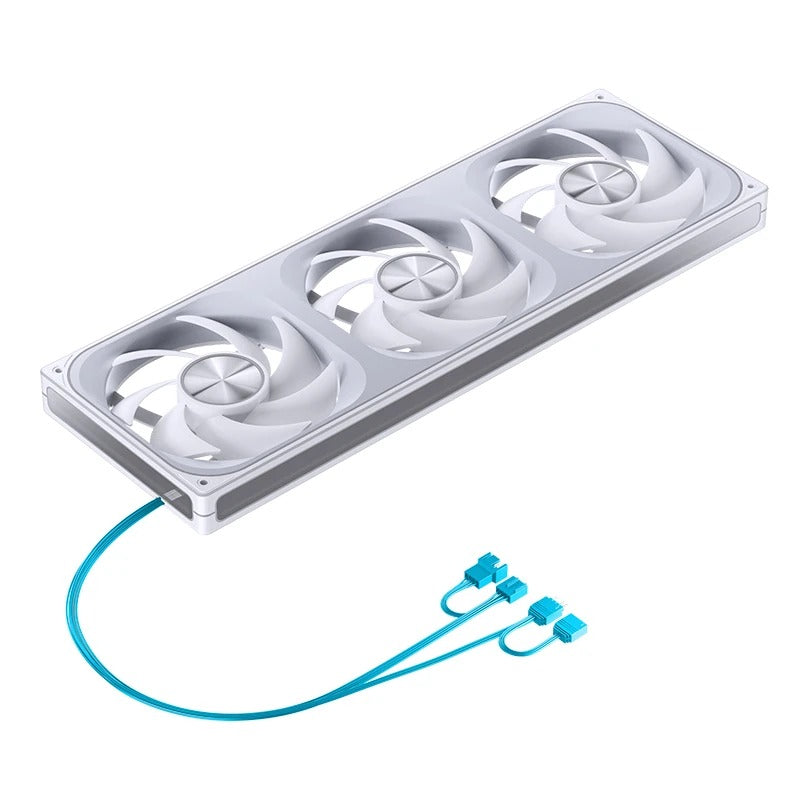 Jonsbo ZA-420W 420mm ARGB Infinity Mirror Series Fan (White)