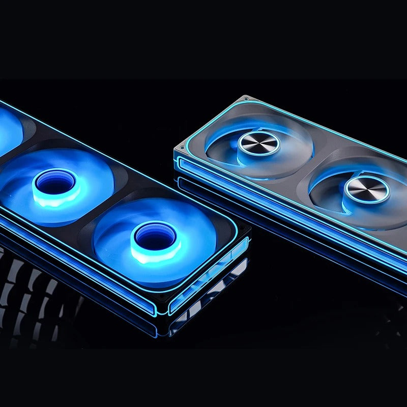 Jonsbo ZA-420B 420mm ARGB Infinity Mirror Series Fan (Black)