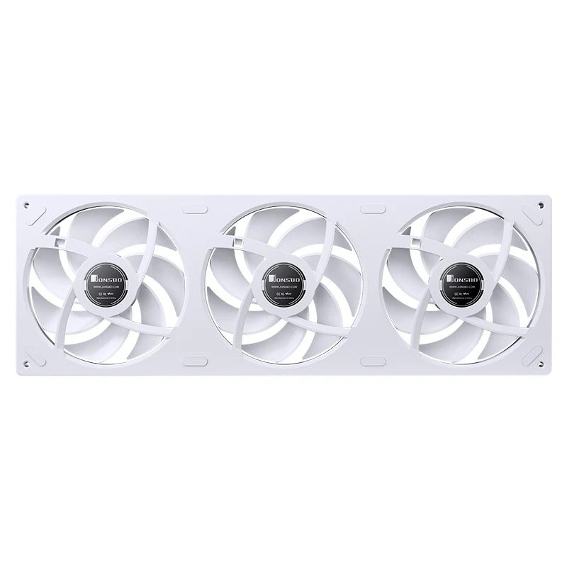 Jonsbo ZA-420W 420mm ARGB Infinity Mirror Series Fan (White)