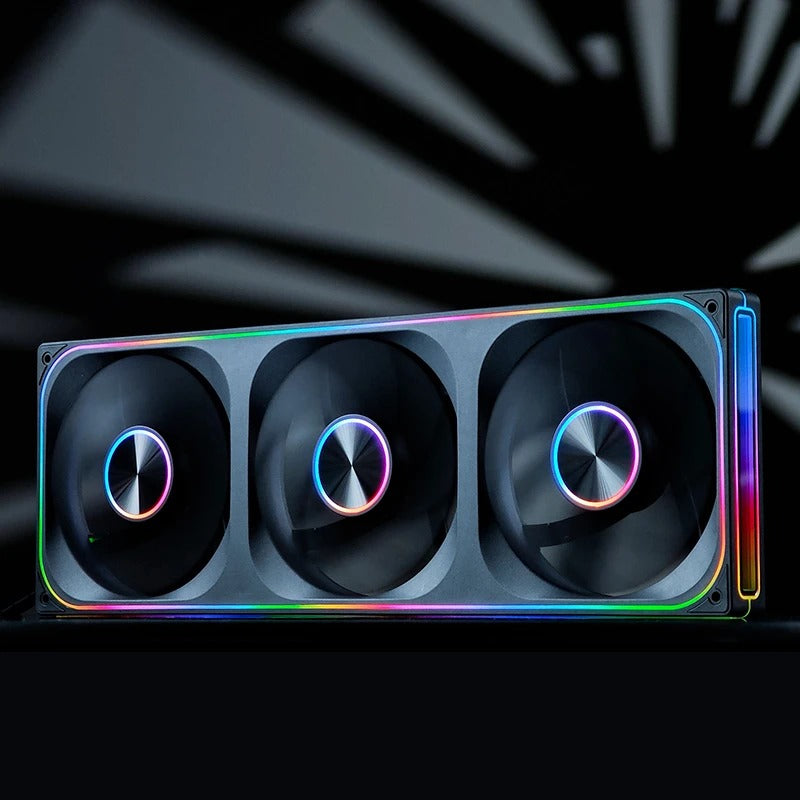 Jonsbo ZA-420BR 420mm ARGB Infinity Mirror Series Fan (Black)
