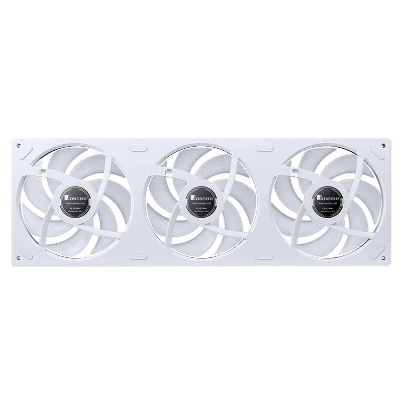 Jonsbo ZA-420WR 420mm ARGB Infinity Mirror Series Fan (White)