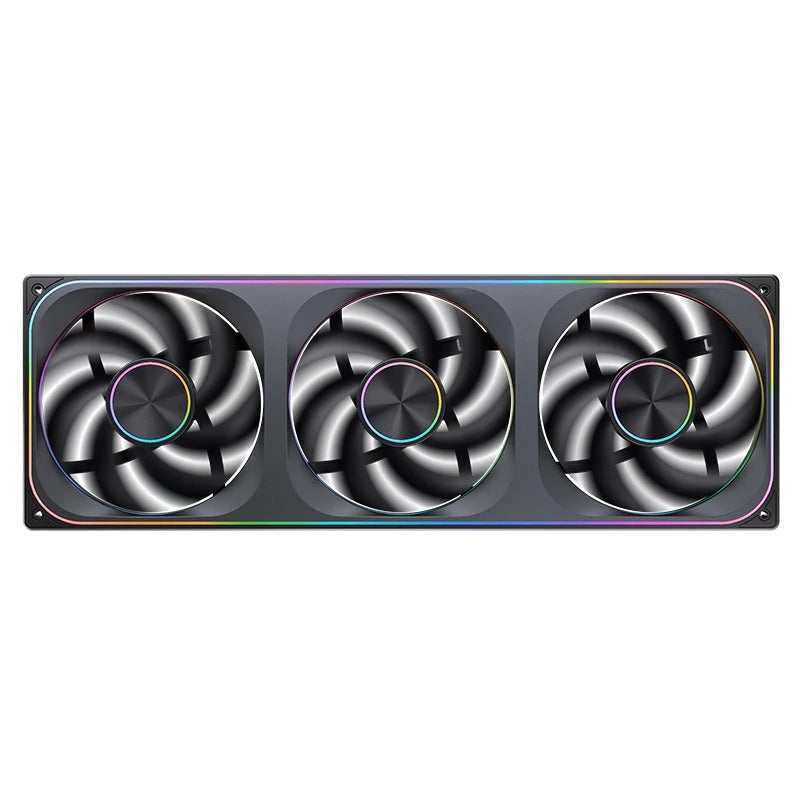Jonsbo ZA-420B 420mm ARGB Infinity Mirror Series Fan (Black)