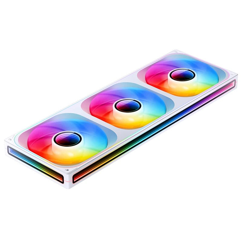 Jonsbo ZA-420W 420mm ARGB Infinity Mirror Series Fan (White)