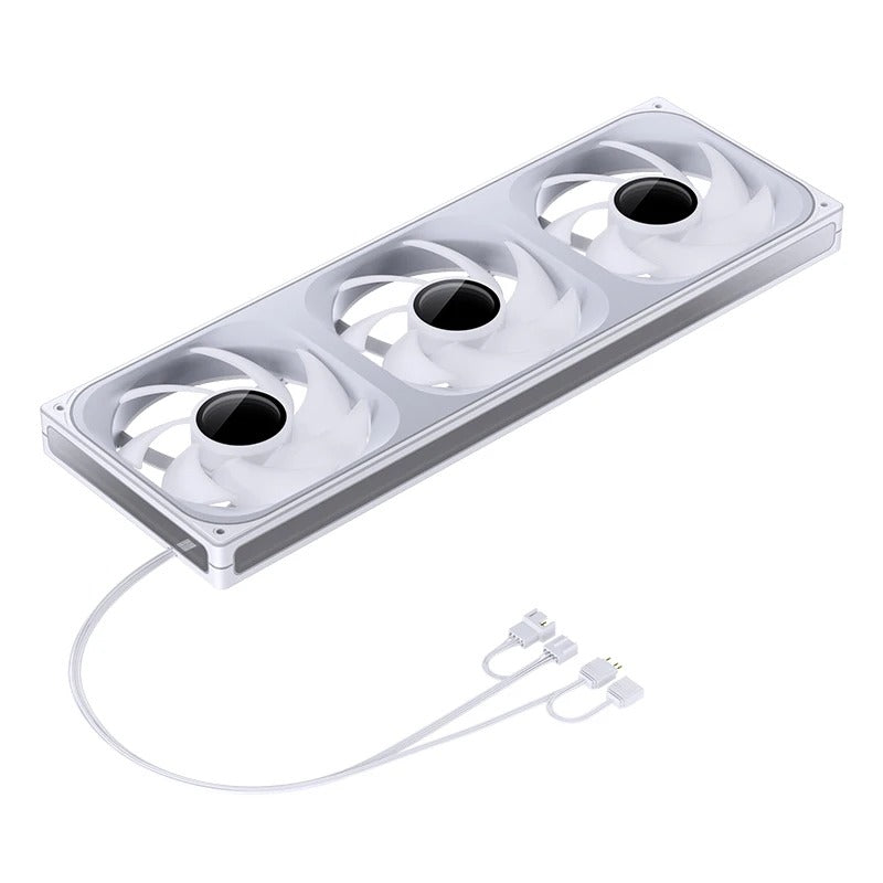 Jonsbo ZA-420W 420mm ARGB Infinity Mirror Series Fan (White)