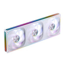 Jonsbo ZA-420WR 420mm ARGB Infinity Mirror Series Fan (White)