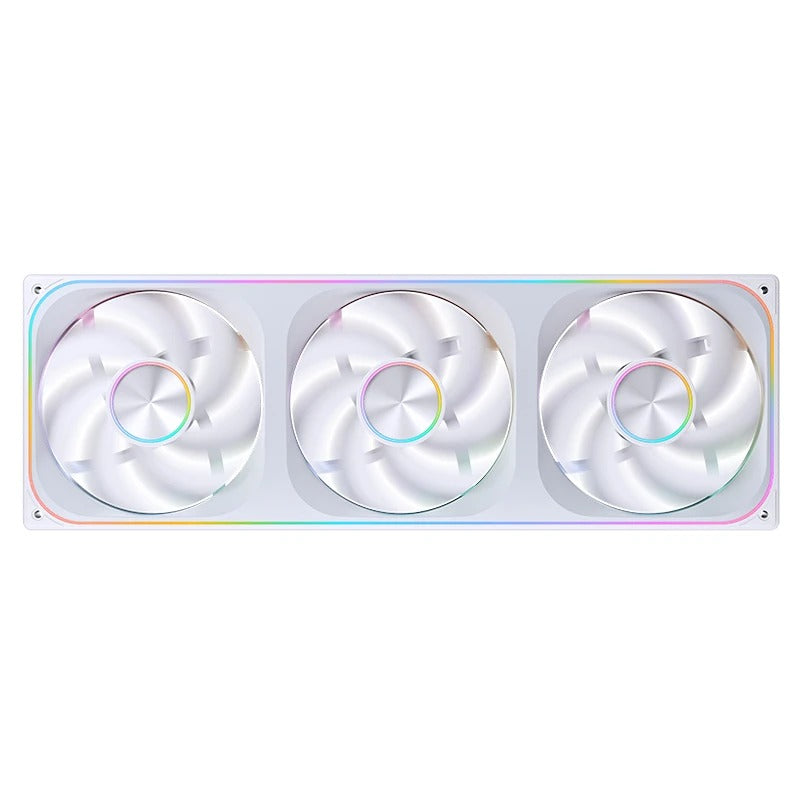 Jonsbo ZA-420WR 420mm ARGB Infinity Mirror Series Fan (White)
