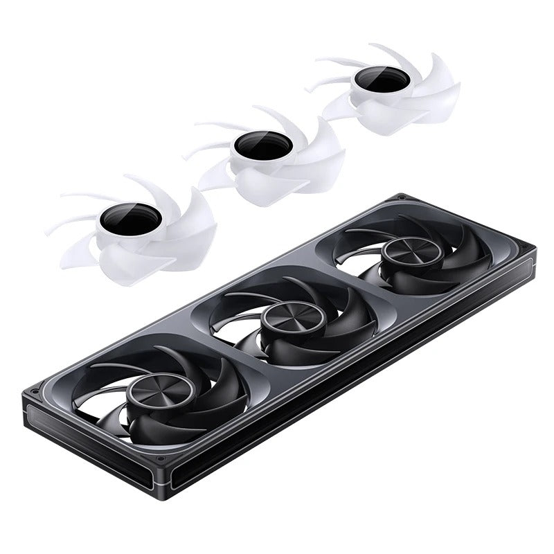 Jonsbo ZA-420B 420mm ARGB Infinity Mirror Series Fan (Black)