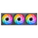 Jonsbo ZA-420B 420mm ARGB Infinity Mirror Series Fan (Black)