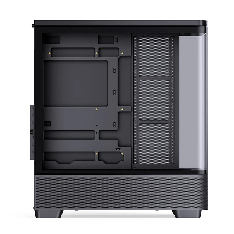 Jonsbo TK-5 ATX Computer Case (Black, White)