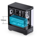 Jonsbo TK-5 ATX Computer Case (Black, White)