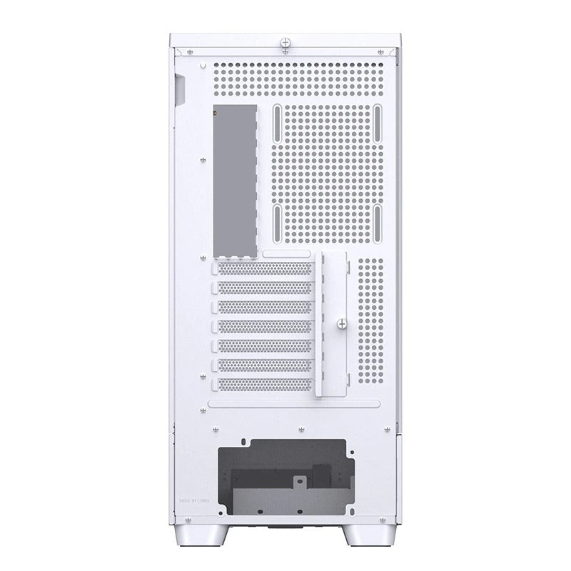 Jonsbo TK-5 ATX Computer Case (Black, White)