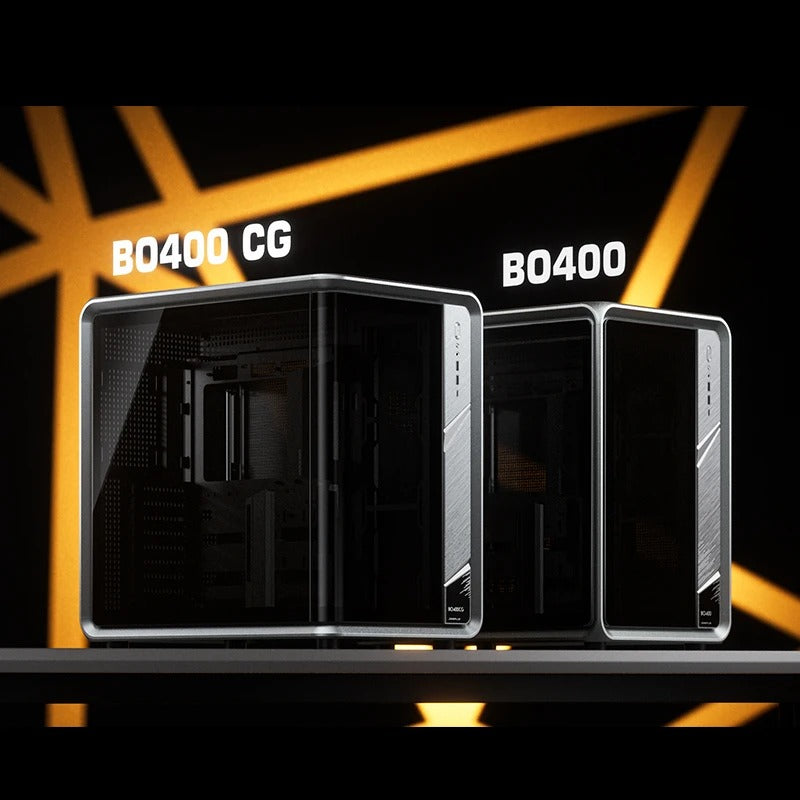 Jonsbo BO400CG ATX Top Front Interchangeable Glass (Gray)