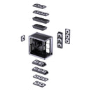 Jonsbo BO400CG ATX Top Front Interchangeable Glass (Gray)