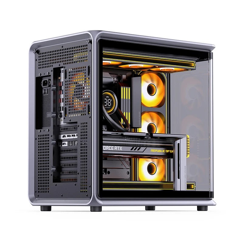 Jonsbo BO400CG ATX Top Front Interchangeable Glass (Gray)