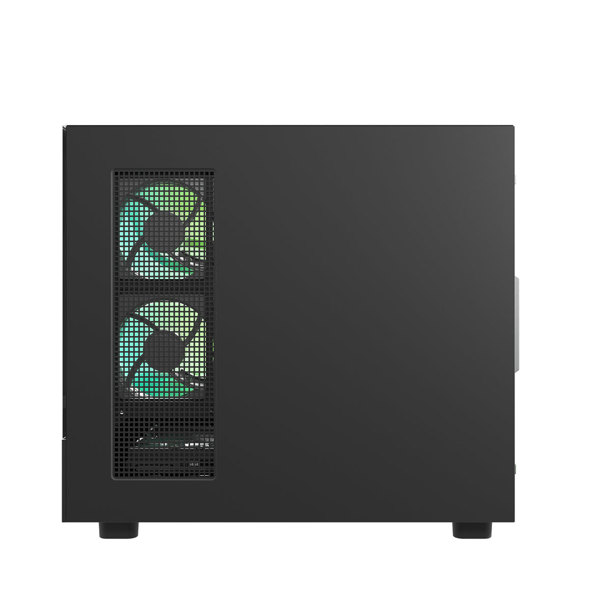 DarkFlash DS950MV M-ATX Glass PC Case with 6" IPS Customizable Display
