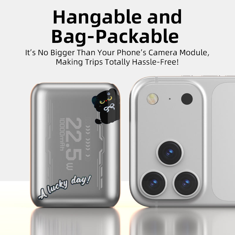 Vyvylabs BoostGo Power Bank 10000mAh22.5W with Fast Charging Cable