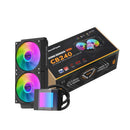 DarkFlash Cube CB240 ARGB AIO 240mm Liquid CPU Cooler